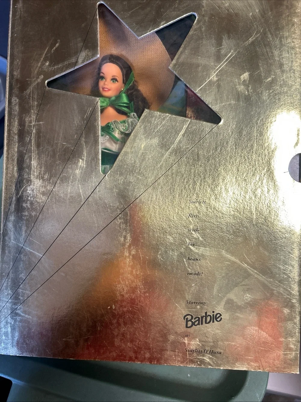 1994 Mattel Barbie as Scarlet O’Hara Gone with the Wind Doll Hollywood Legends